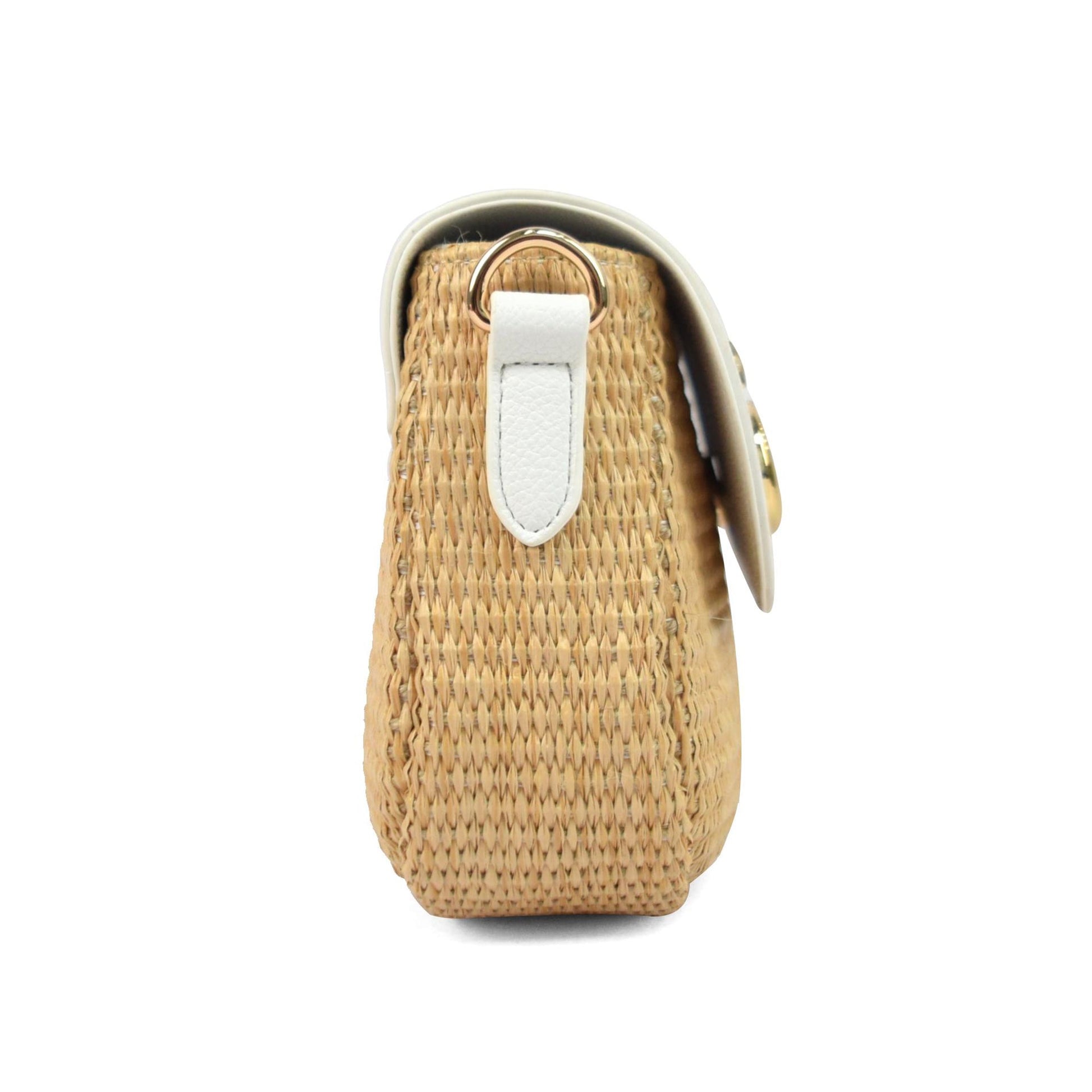 Luna Charles Boho Chic Woven Handbag for Women - Bags