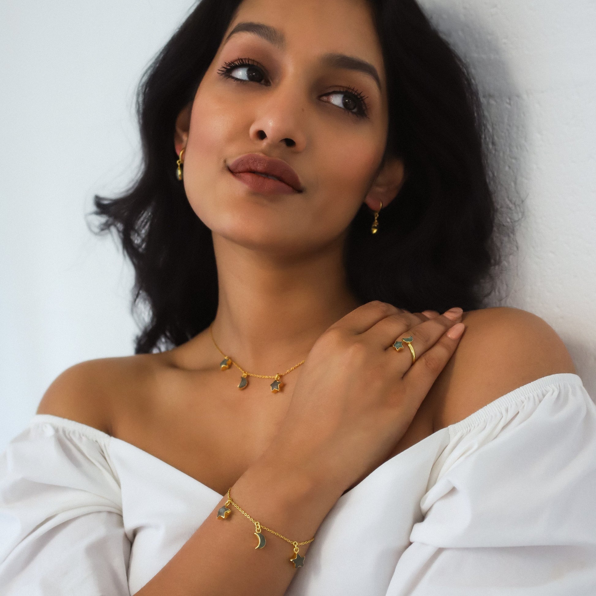 Bracelet Charm Pandora with Stars and Moon - Bracelet