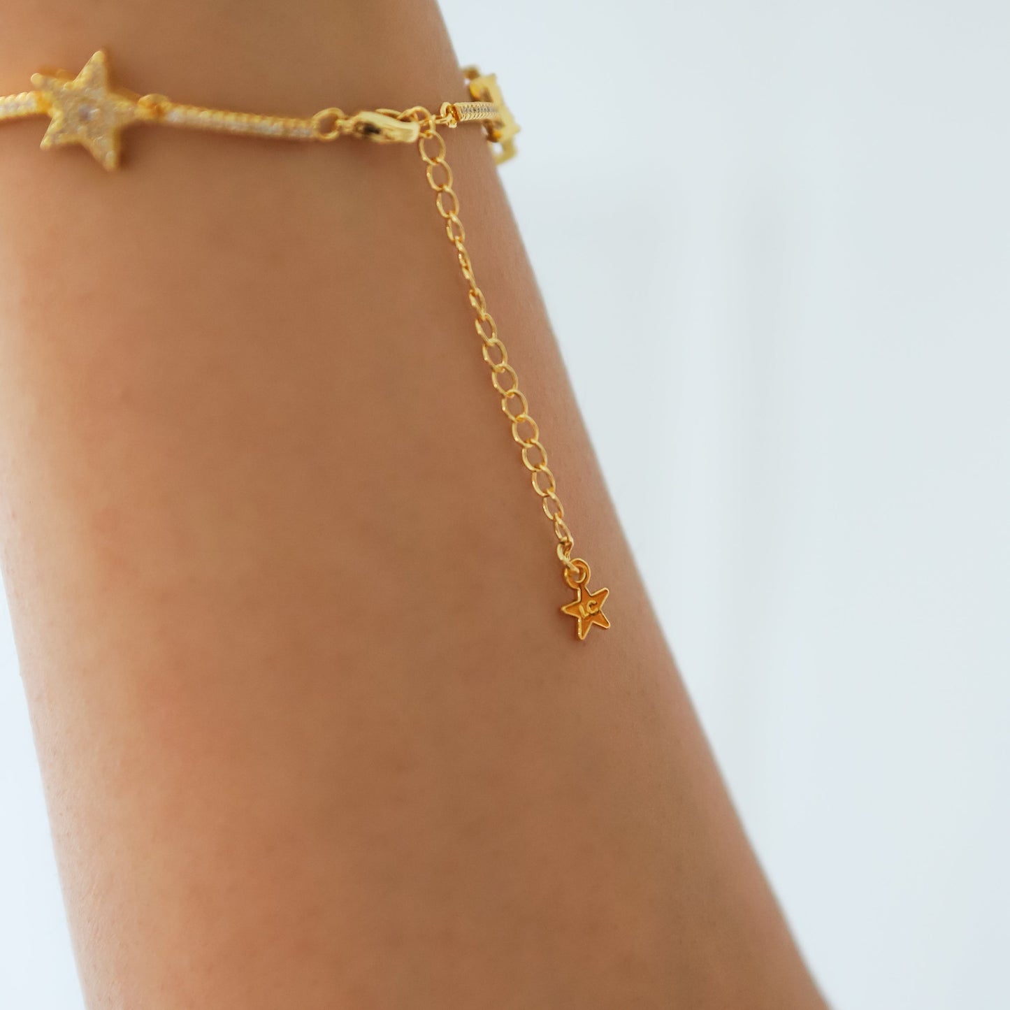 Etta Sparkling Star Bracelet | 18k Gold Plated - Bracelet
