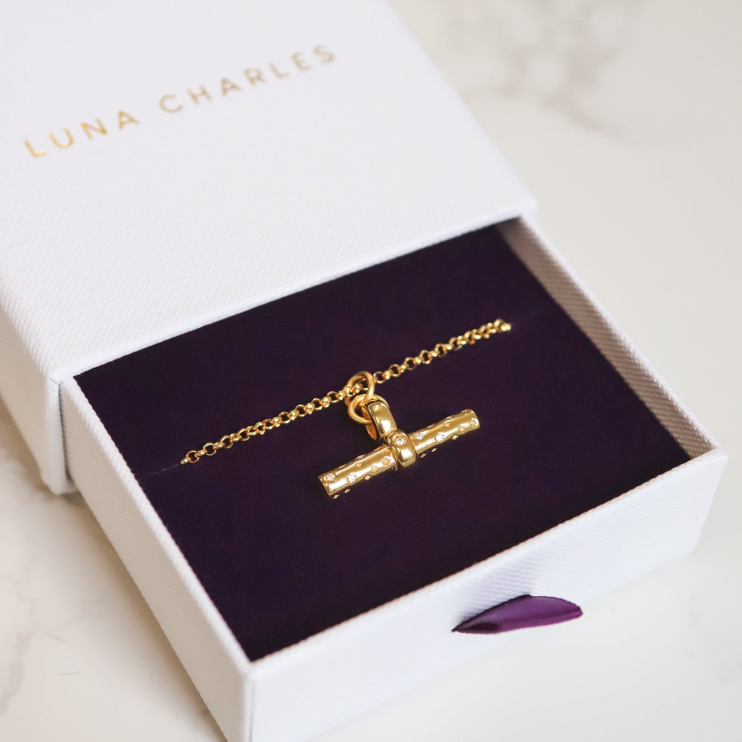 Lola T-Bar Bracelet | 18k Gold Plated - Bracelet