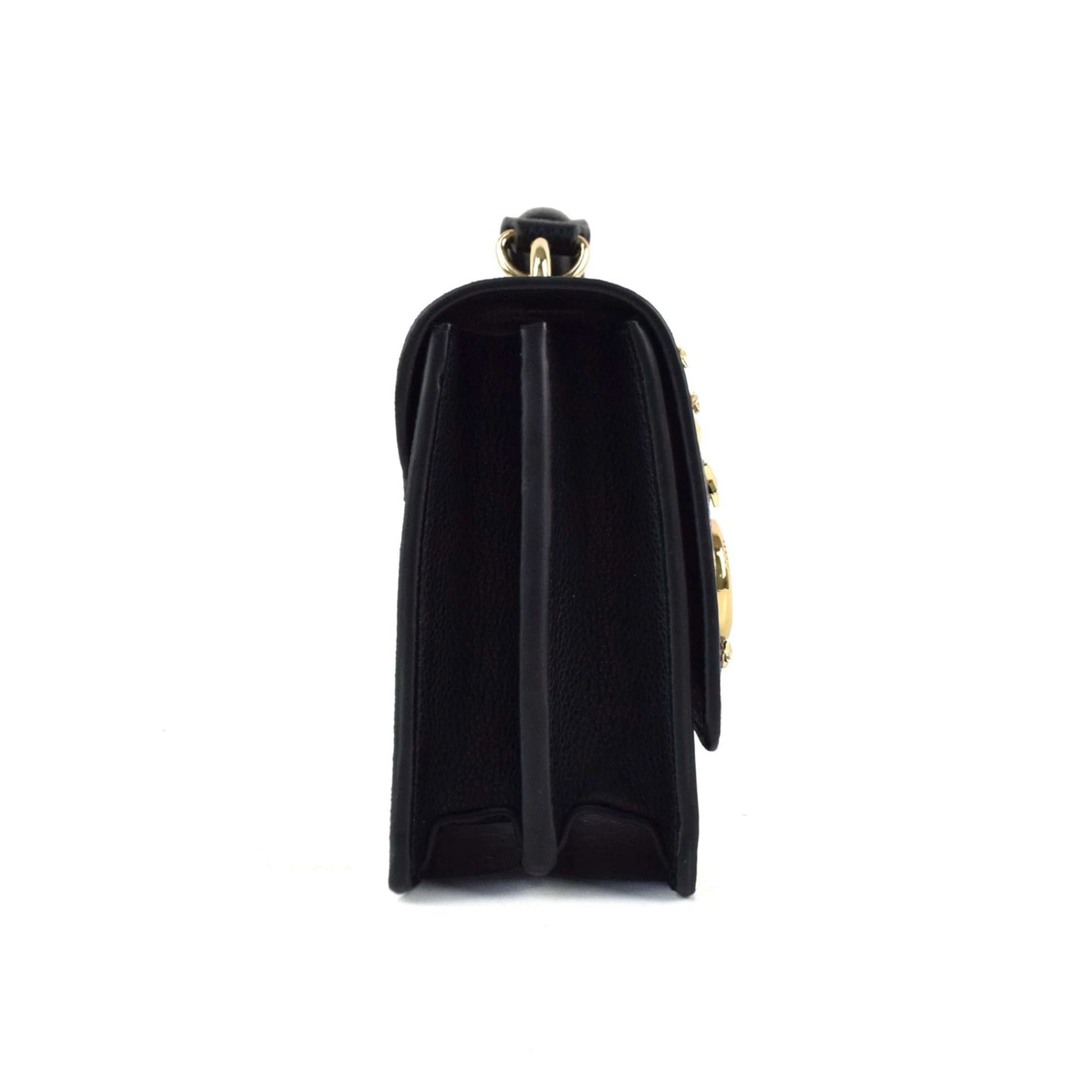 Nova Stars Studded Handbag - Black & Gold - Bags
