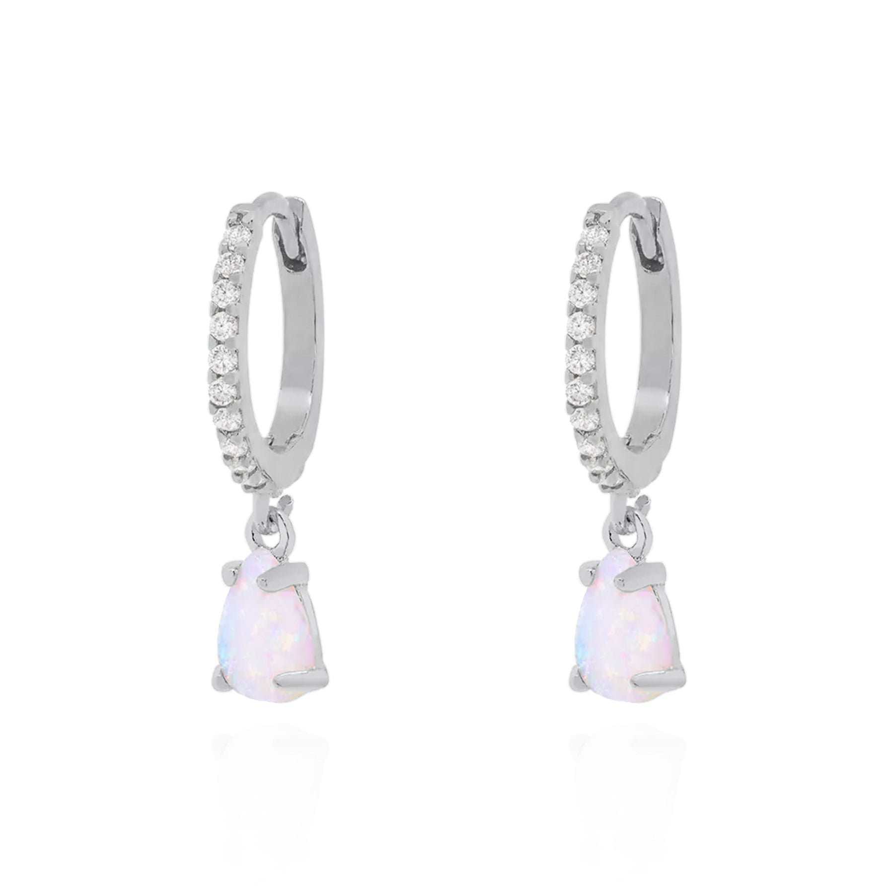 Luna Charles Opal Drop Earrings for Women - Earrings