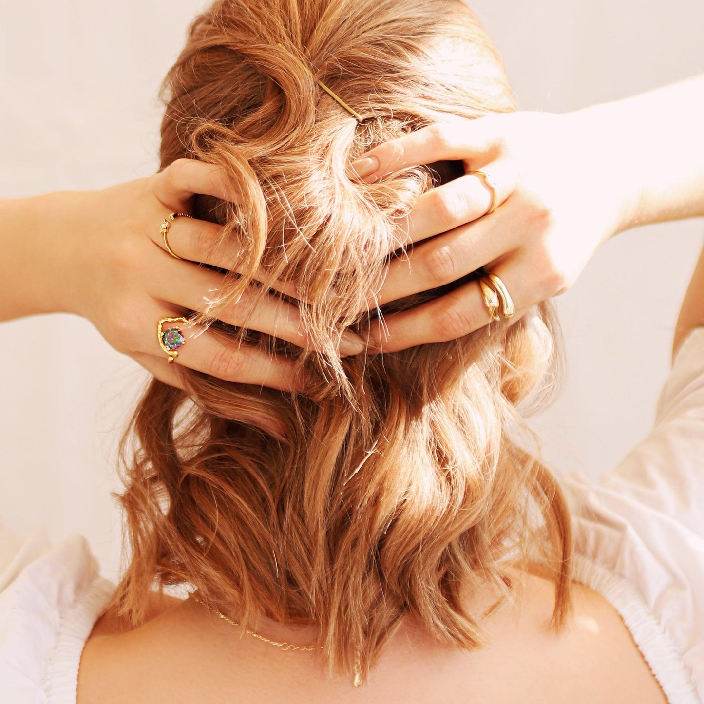 Unique Gold Statement Ring for Women - Ring