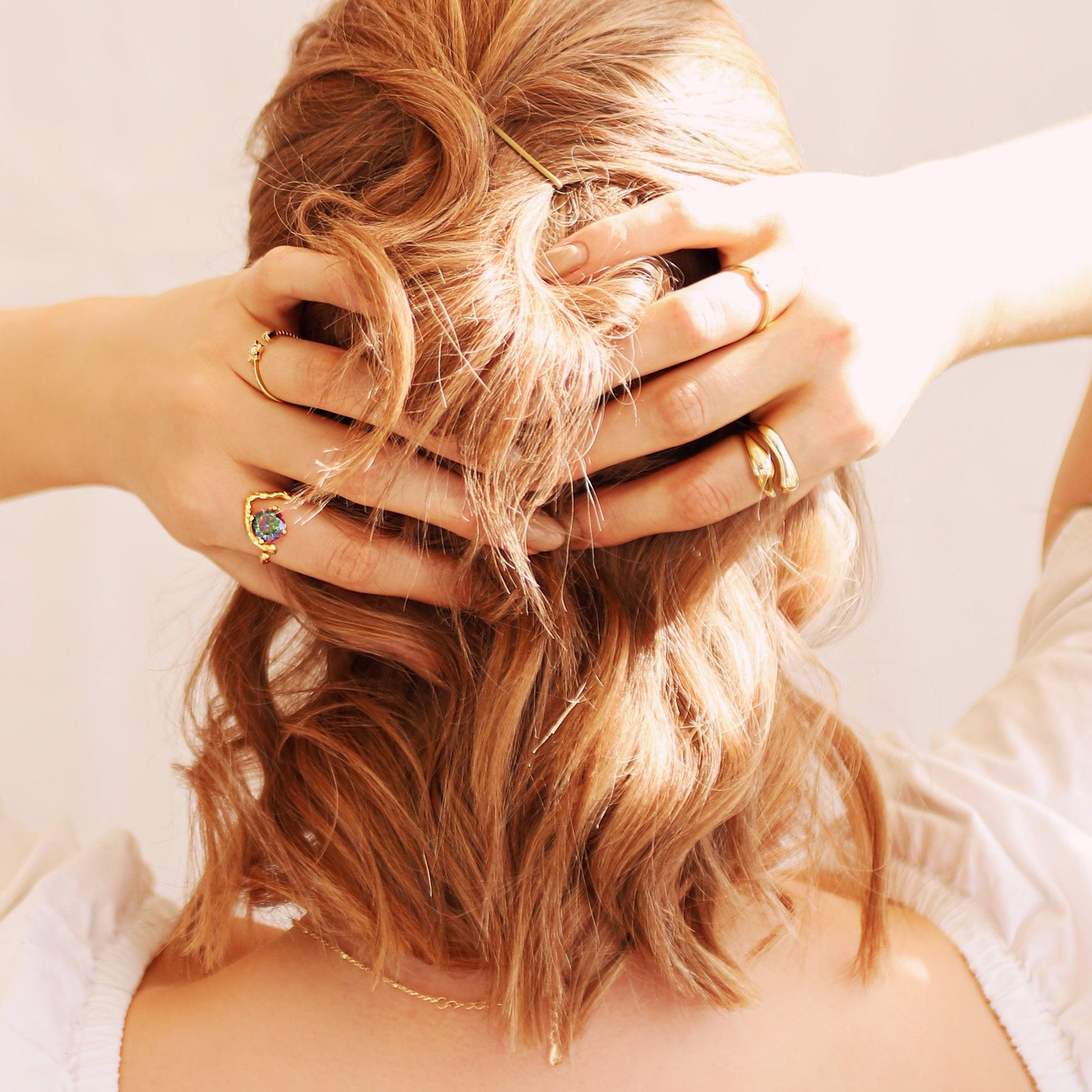 Unique Gold Statement Ring for Women - Ring