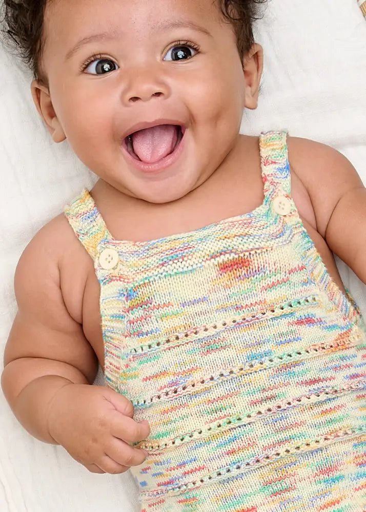 Magic - Space Dye Knitted Bubble Romper - Baby & Children's One-Pieces