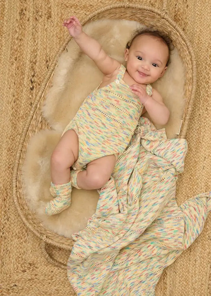 Magic - Space Dye Knitted Bubble Romper - Baby & Children's One-Pieces