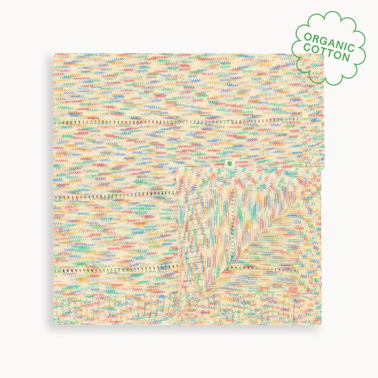 Merry - Space Dye Knitted Baby Blanket - Receiving Blankets