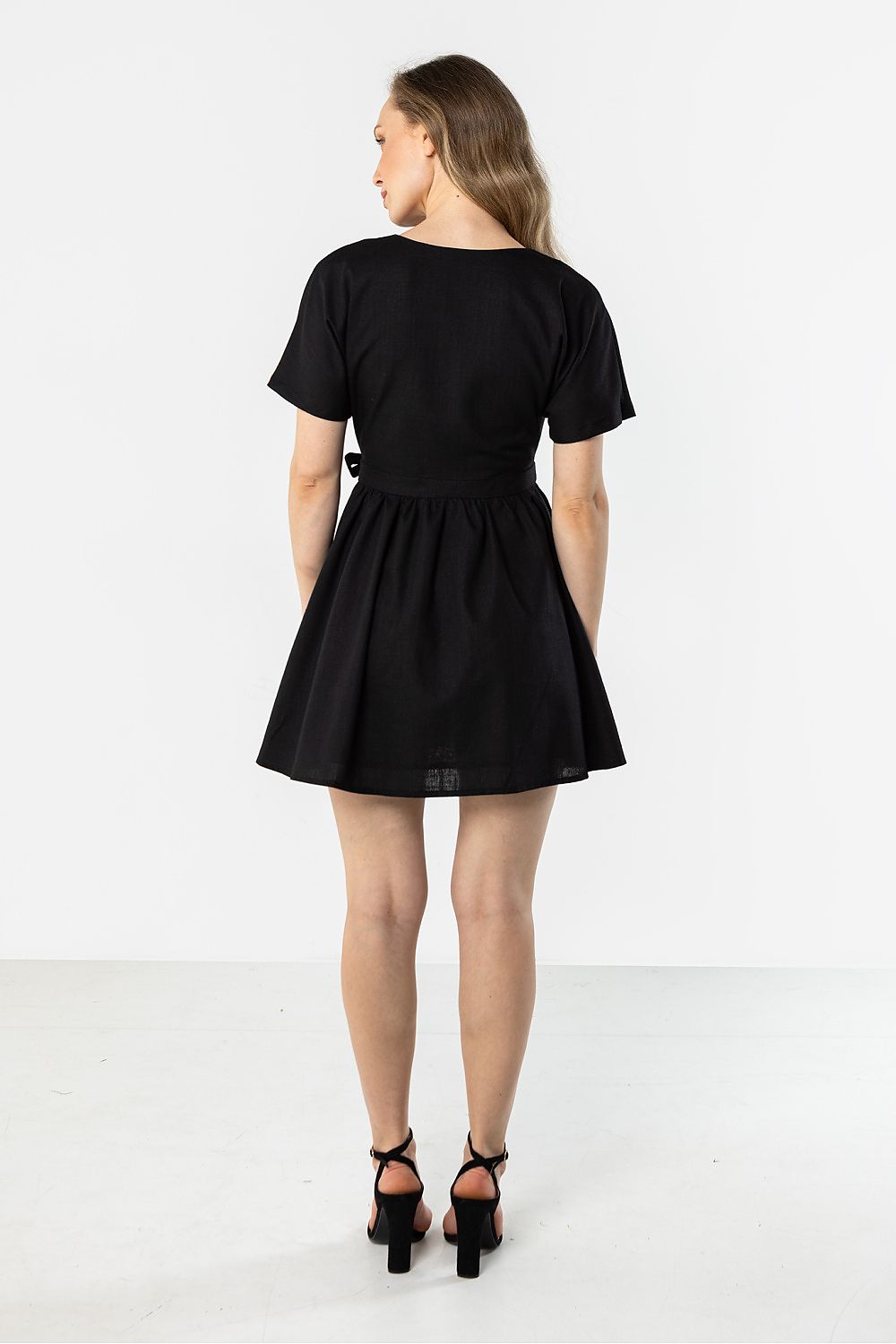 Mini Daydress in Olive Green for Summer Style - Dresses