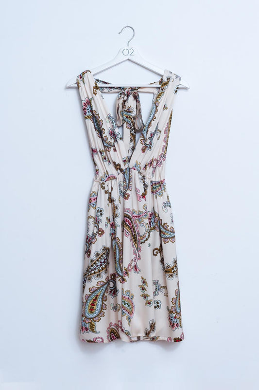 Mini sundress in paisley floral - Dresses