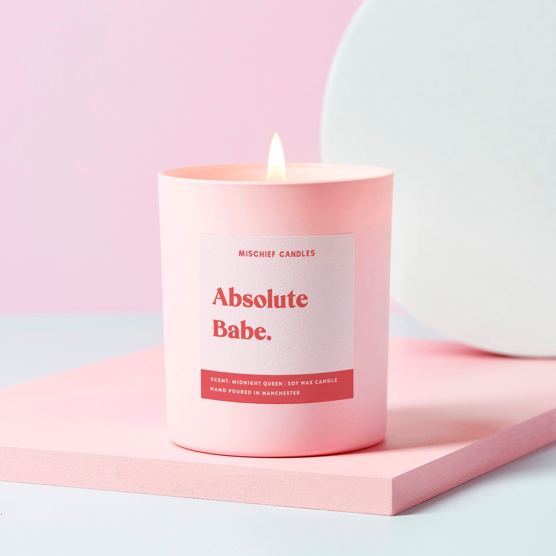Friendship Gift Funny Gift For Her Candle Absolute Babe Candle Only - Candles