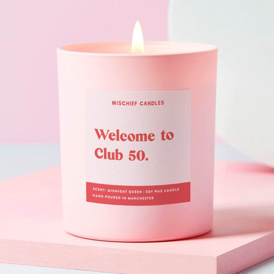 Gift Candle Club 50 Birthday Candle for Women - Gifts > Birthday Gifts