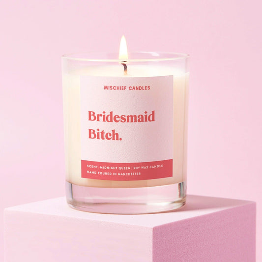 Funny Bridesmaid Gift Soy Wax Candle - Candles