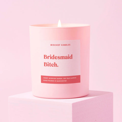 Funny Bridesmaid Gift Soy Wax Candle