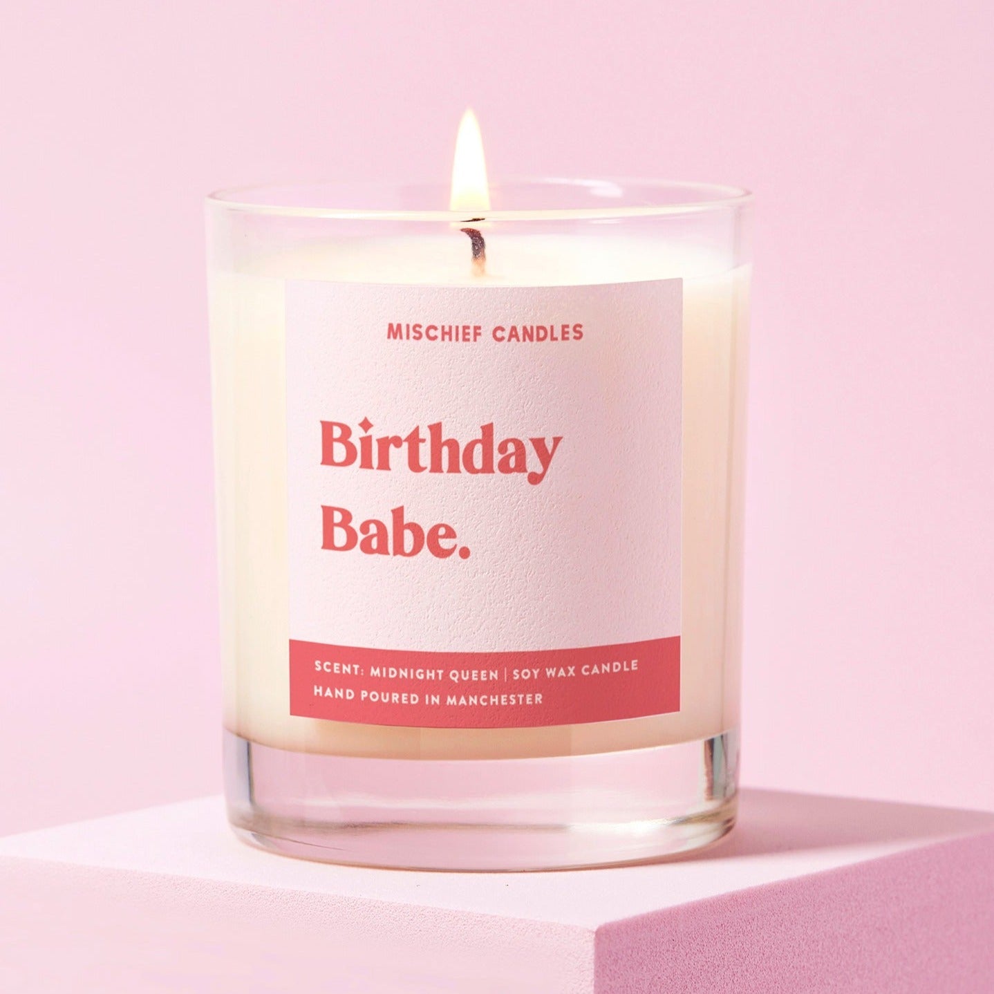 Funny Gift Birthday Babe Candle by Mischief Candles - Gifts > Birthday Gifts