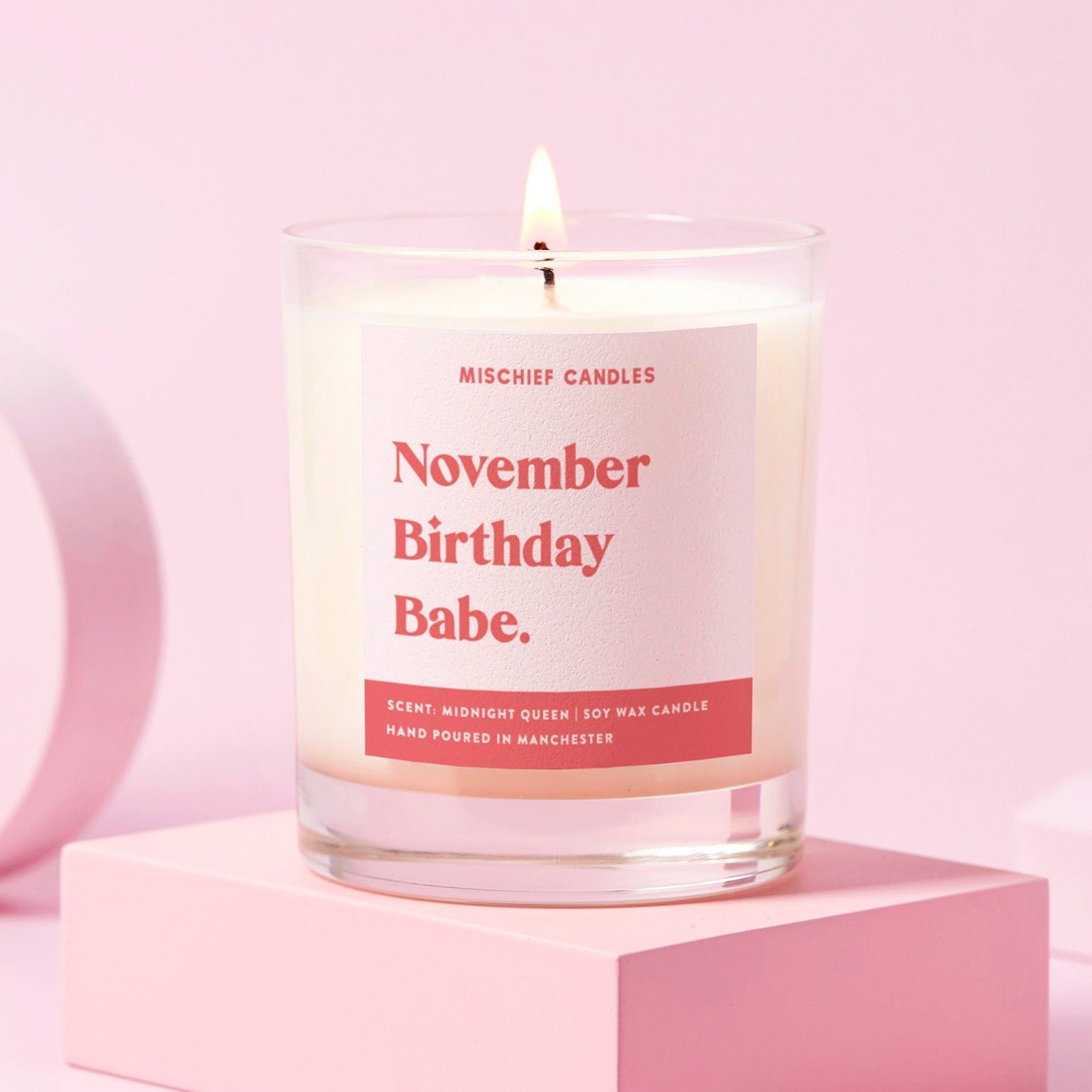 Mischief Candles Funny Gift for November Birthday - Candles