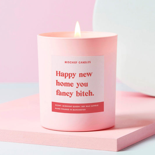 Mischief Candles Funny New Home Gift - Fancy Bitch Candle Candle Only - Candles