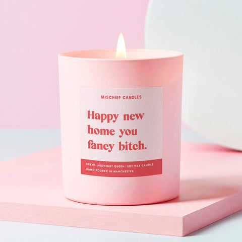 Mischief Candles Funny New Home Gift - Fancy Bitch Candle