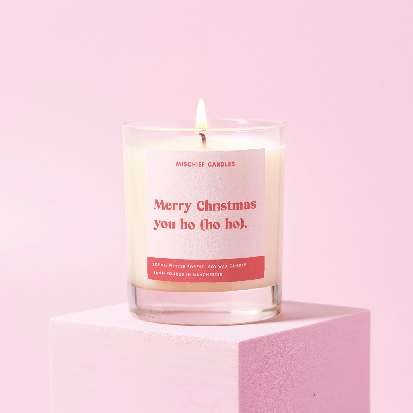 Funny Christmas Gift For Her Candle Ho Ho Ho - Gifts > Christmas Gifts