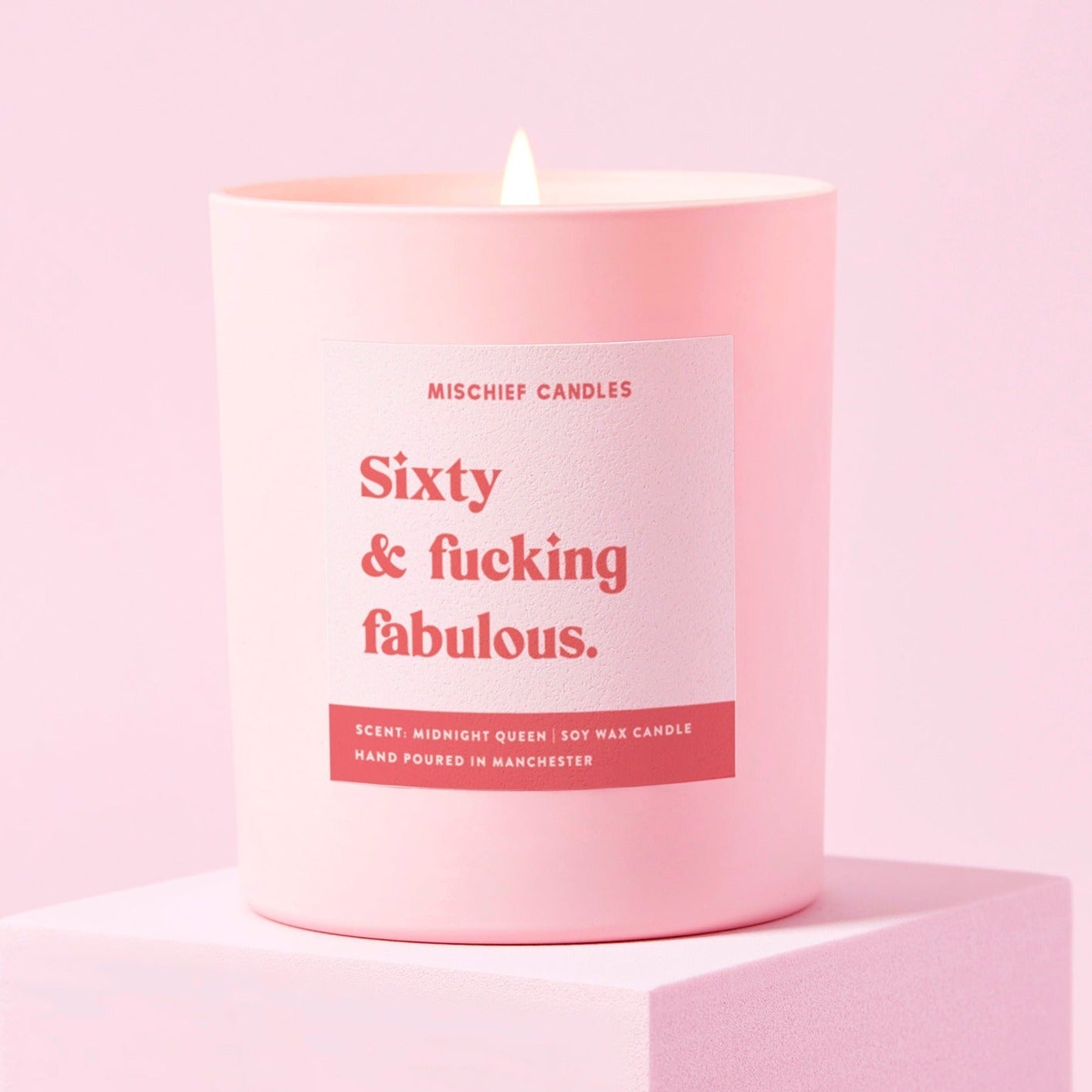 60th Birthday Gift Funny 60th Birthday Gift Candle Sixty And Fabulous - Gifts > Birthday Gifts