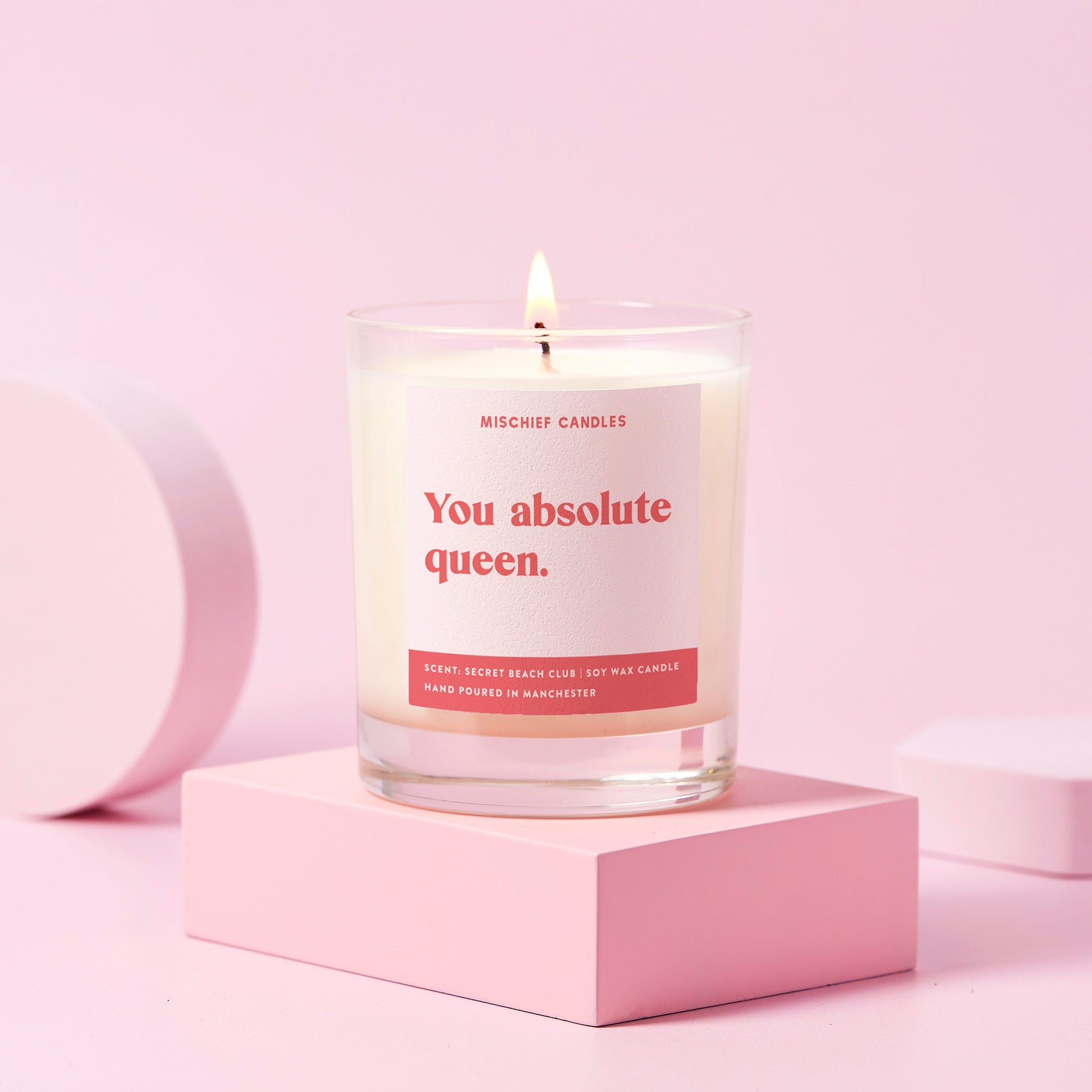 You Absolute Queen Friendship Gift For Her Funny Candle - Candles