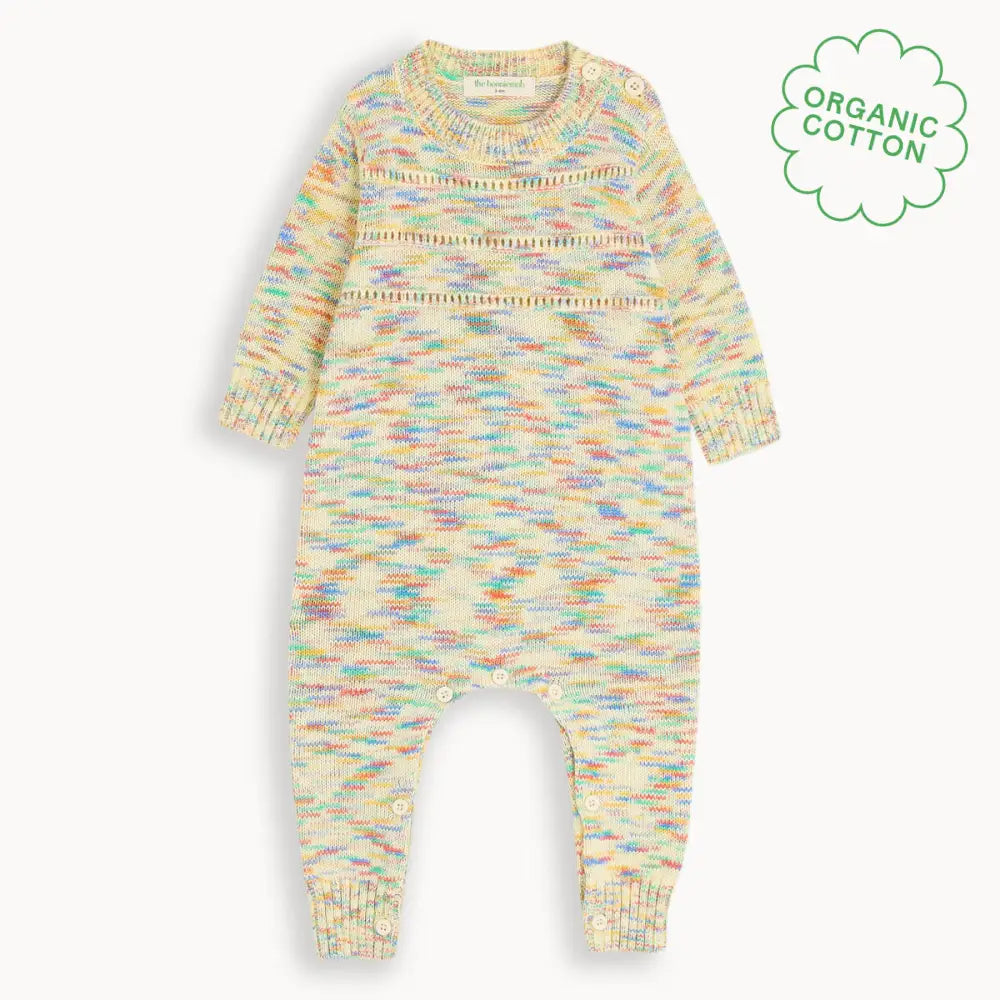 Mystic - Grenouillère tricotée Space Dye pour bébé