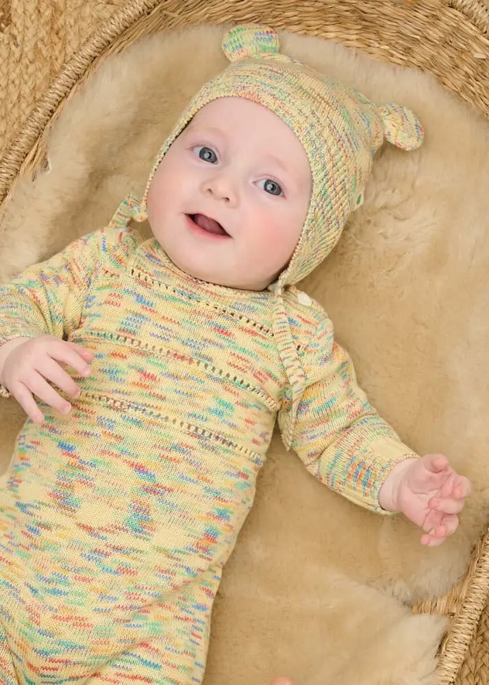 Mystic - Space Dye Knitted Baby Onesie - Baby & Children's One-Pieces