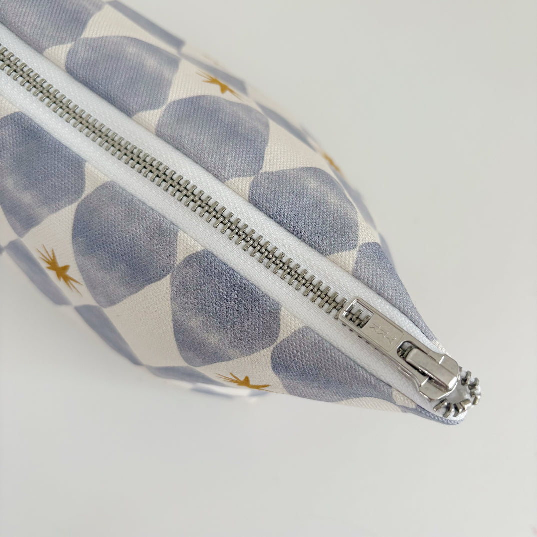 Nappy Wallet - Blue Harlequin - Diaper Changing Kits