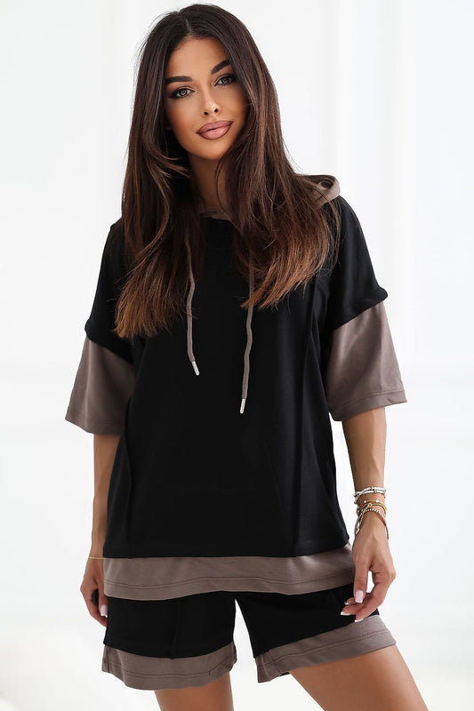 Casual Outfit Set for Effortless Style black - Outfit Sets