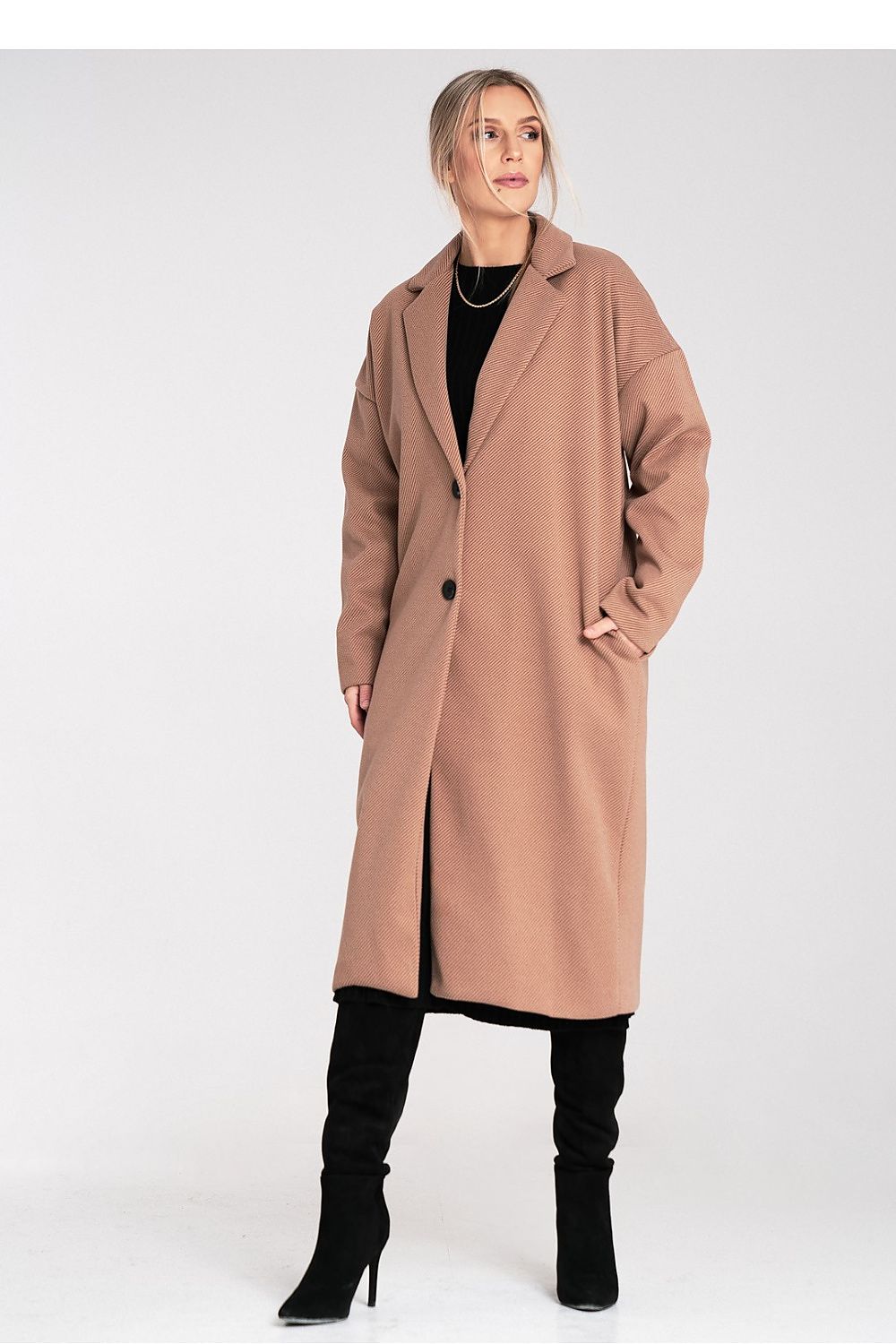 Figl Oversized Lightweight Coat for Women - Coats and Jackets