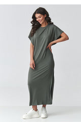 Makadamia Oversized Maxi Dress for Effortless Style