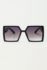 Oversized Square Sunglasses In Black