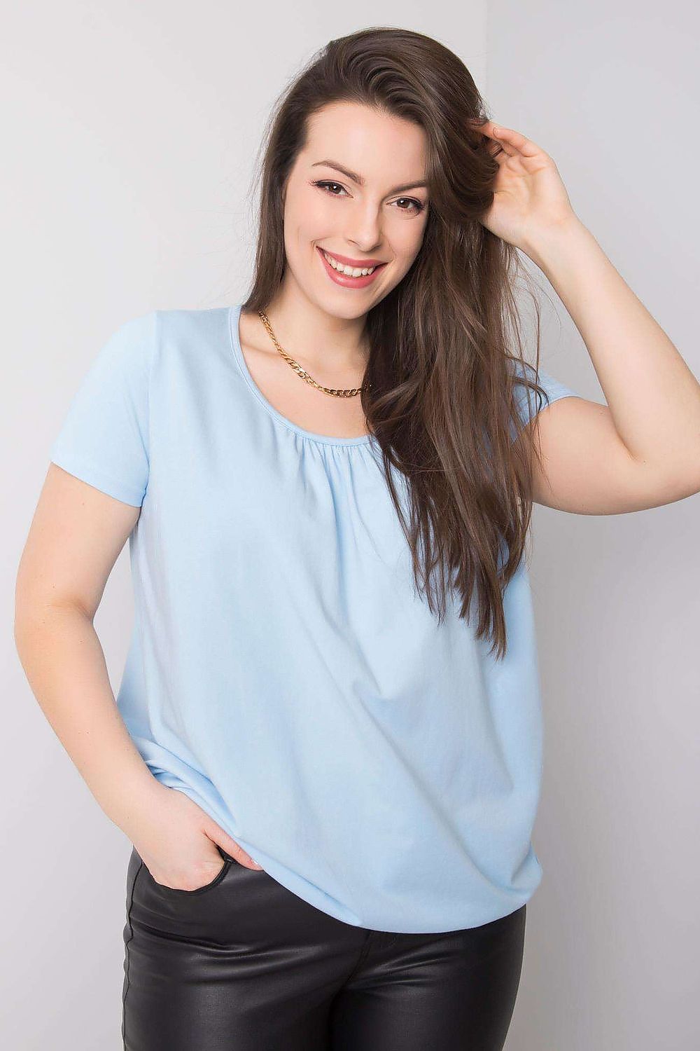 Oversized T-Shirt Women's | Stylish Casual Top blue - T-Shirts