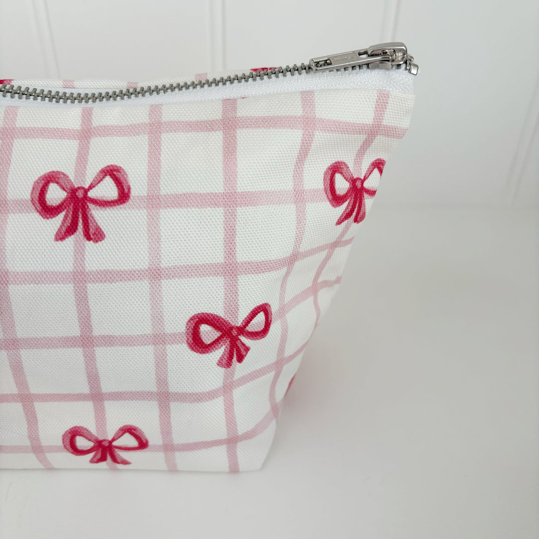 Nappy Wallet - Pink Bows - Baby & Toddler