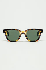 Polarised Sunglasses with dark Lens With Tortoise Sheel Frame