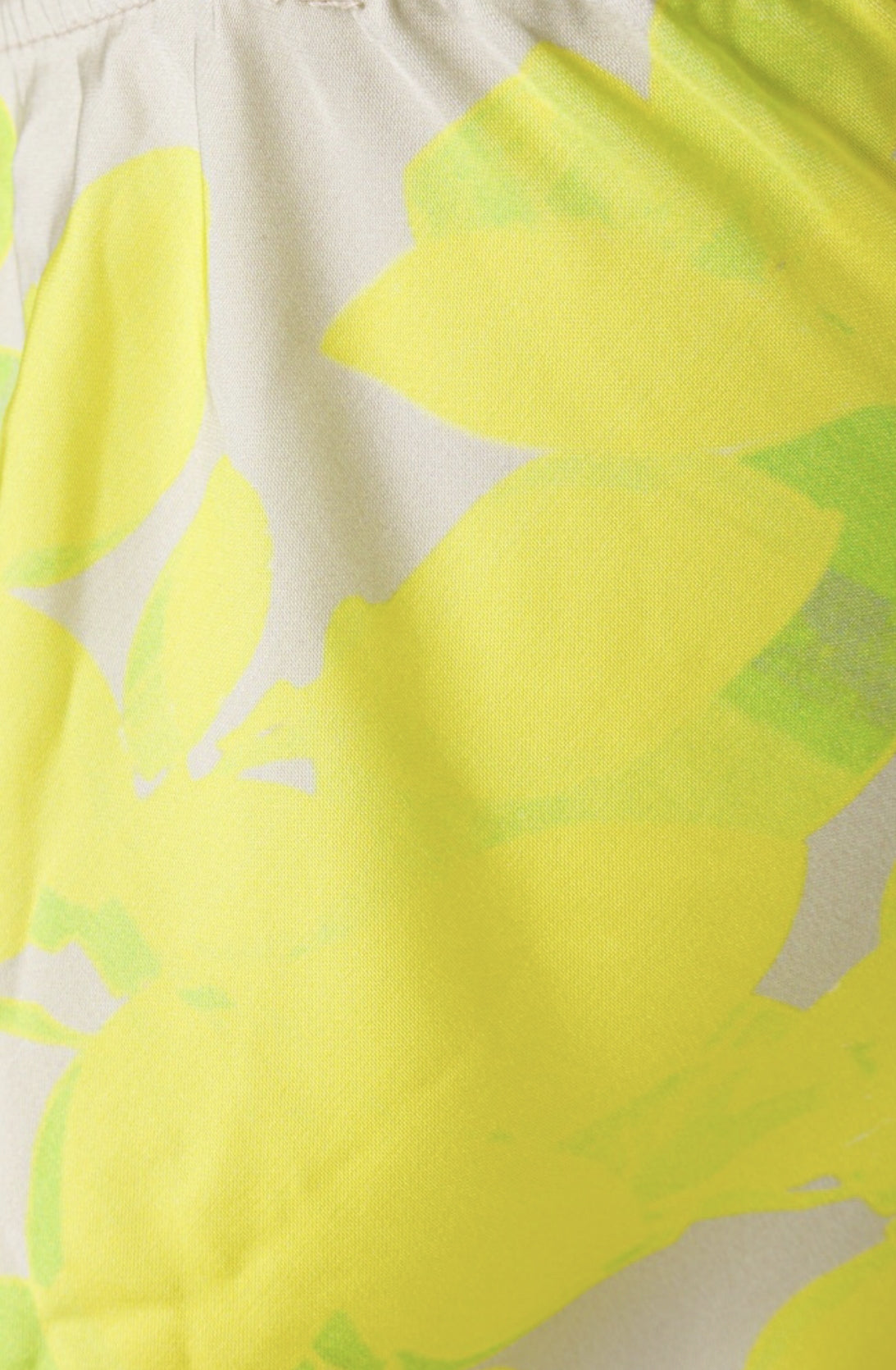 Print cami top in lemon yellow - Cami Tops