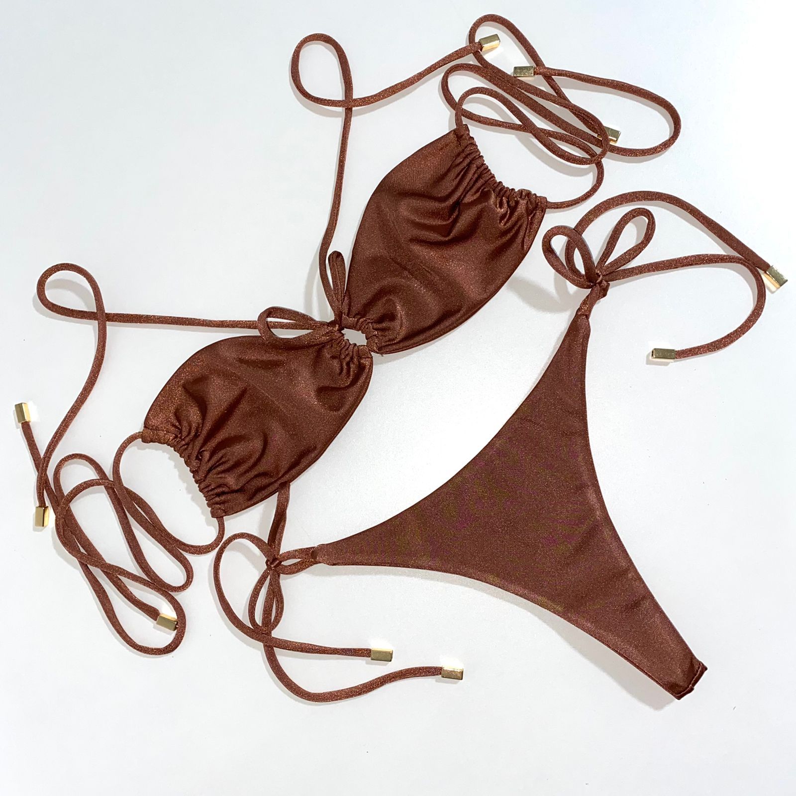 RHODE BIKINI CACAO - categoryClothing