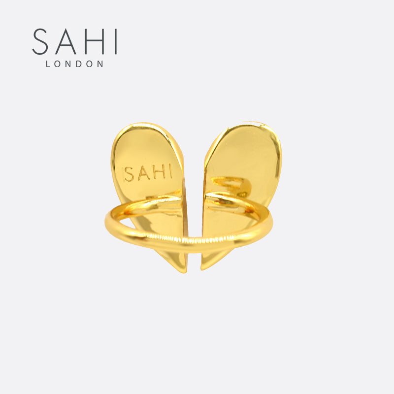 Sahi Love Affair Adjustable Free Size Ring - RING