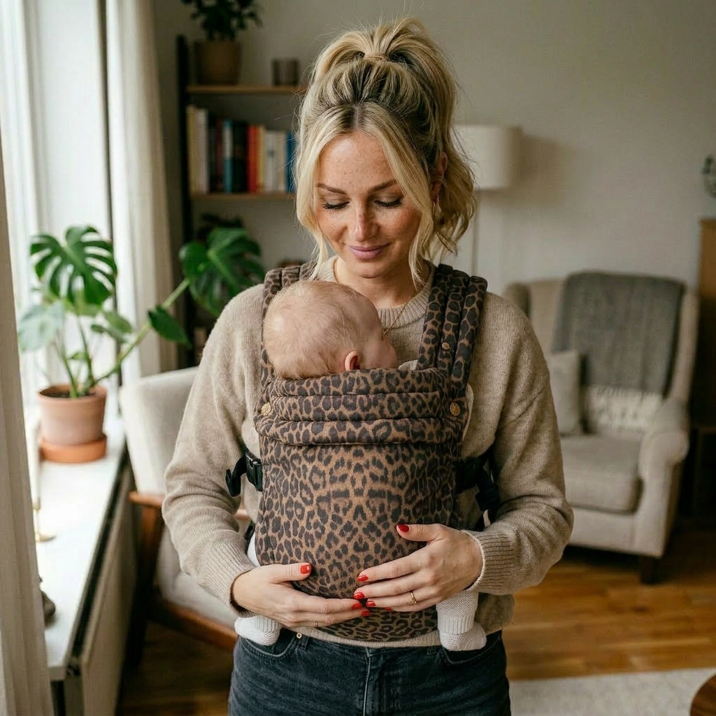 Nomad Air Animal Print Baby Carrier - Savannah - Ring Slings & Hip Carriers