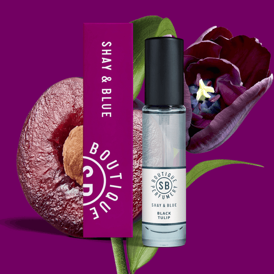 Shay & Blue Black Tulip Fragrance 10ml Natural Spray - Natural Spray Fragrance