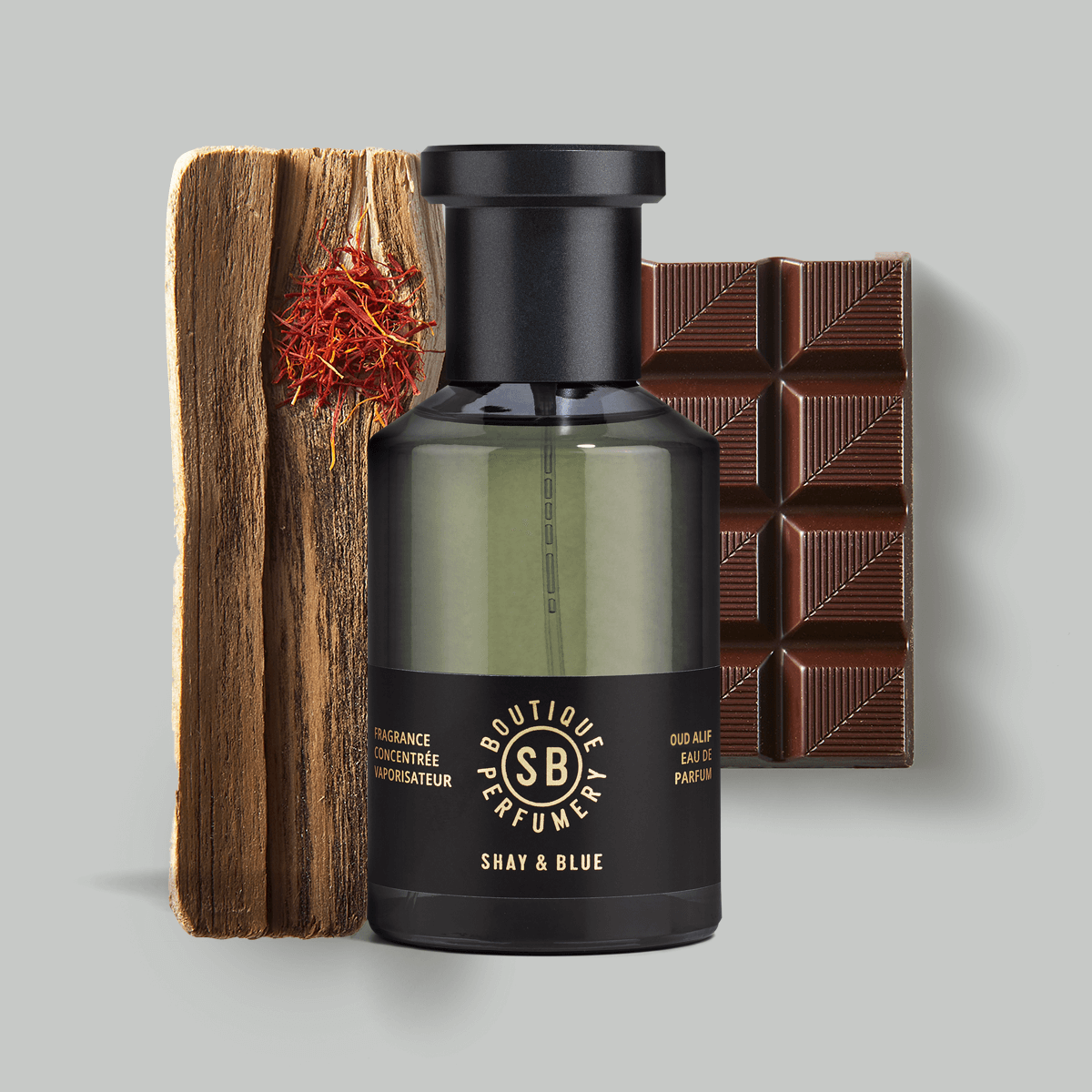 Shay & Blue Oud Alif Fragrance Noir 100ml Spray - Natural Spray Fragrance
