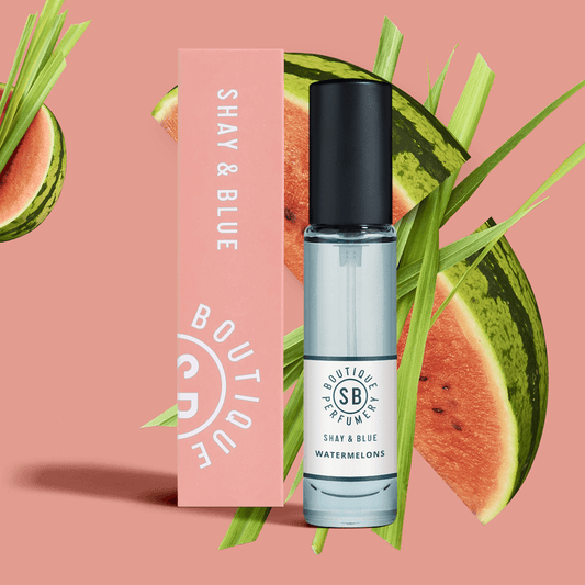 Shay & Blue Watermelons Fragrance 10m - Fresh & Trendy - Natural Spray Fragrance