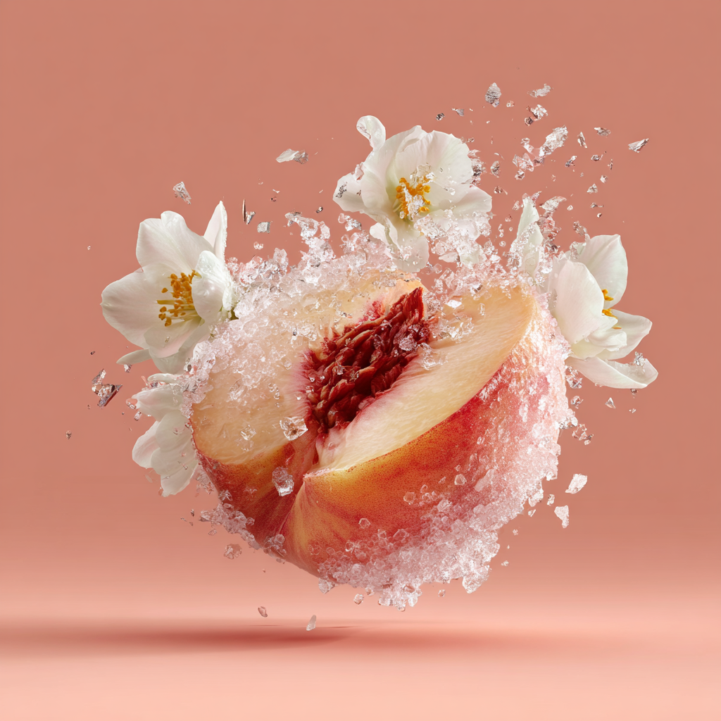 Shay & Blue White Peaches Fragrance 100ml Natural Spray - Natural Spray Fragrance