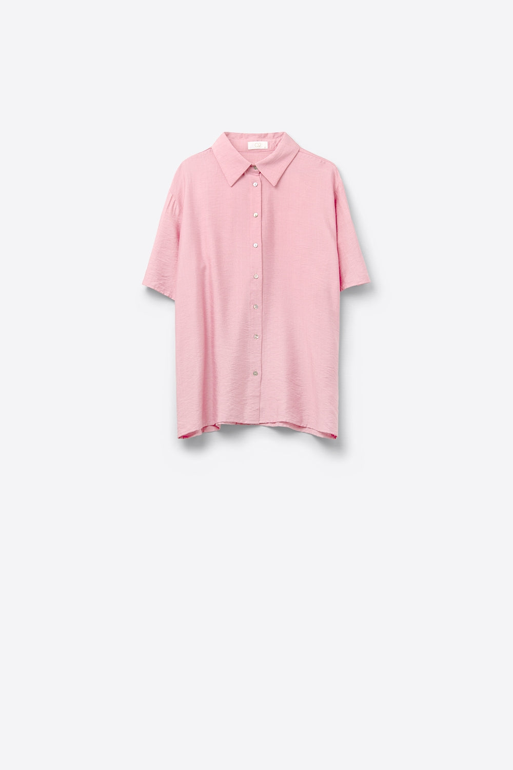 Short sleeve blouse in light pink - Blouses
