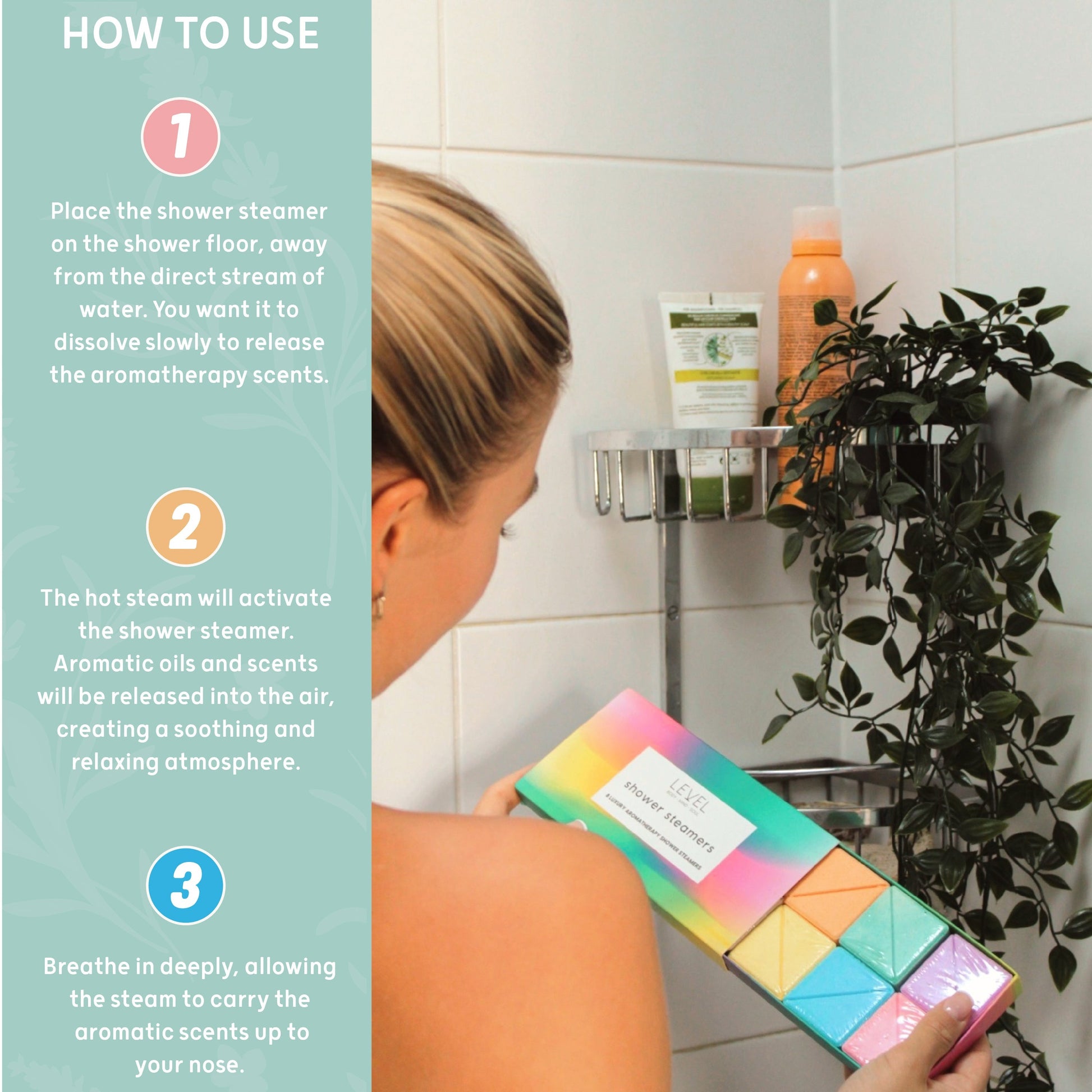 SMUG Shower Sanctuary Set for an Energising Shower - Shower Sanctuary Set