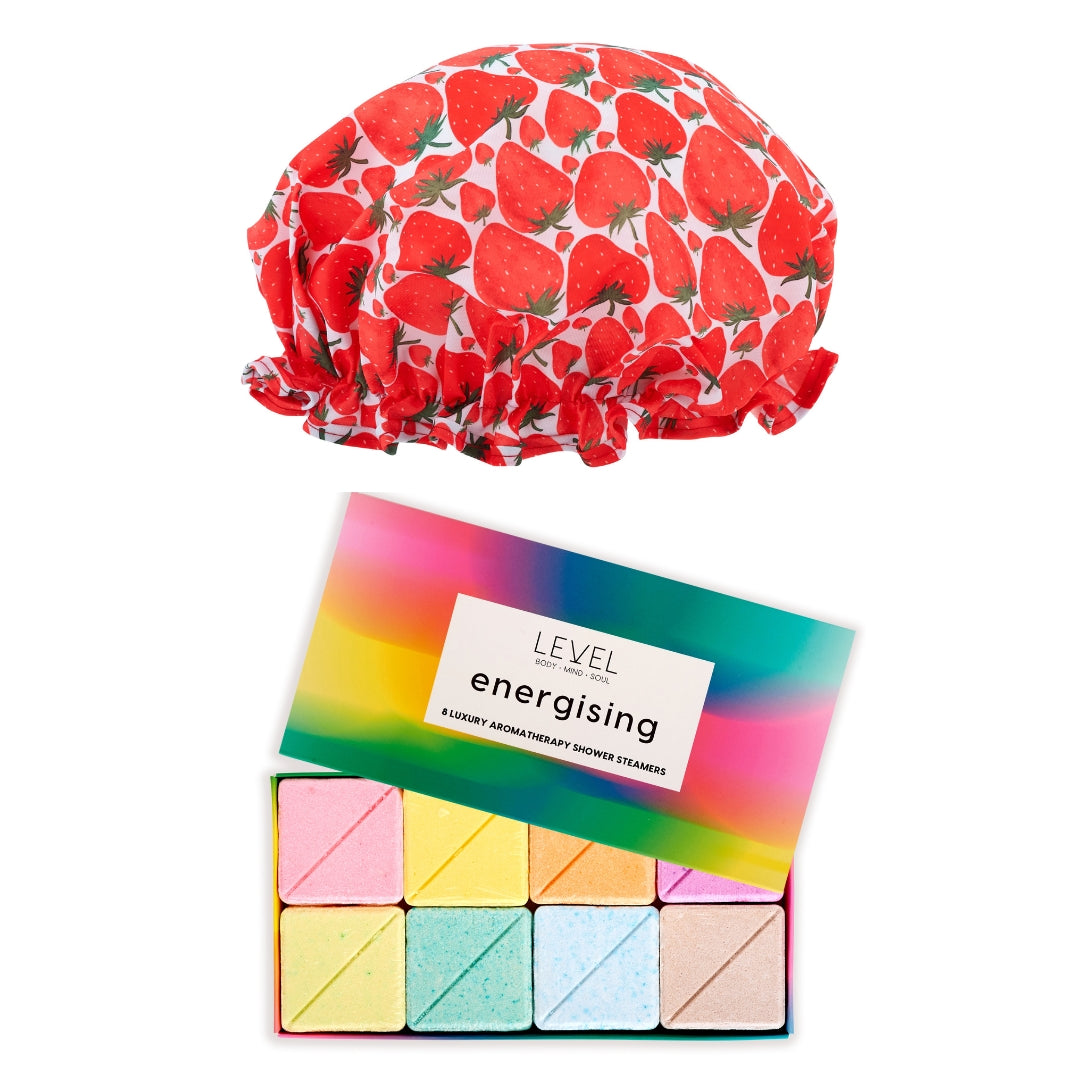 SMUG Shower Sanctuary Set for an Energising Shower Strawberry - Shower Sanctuary Set