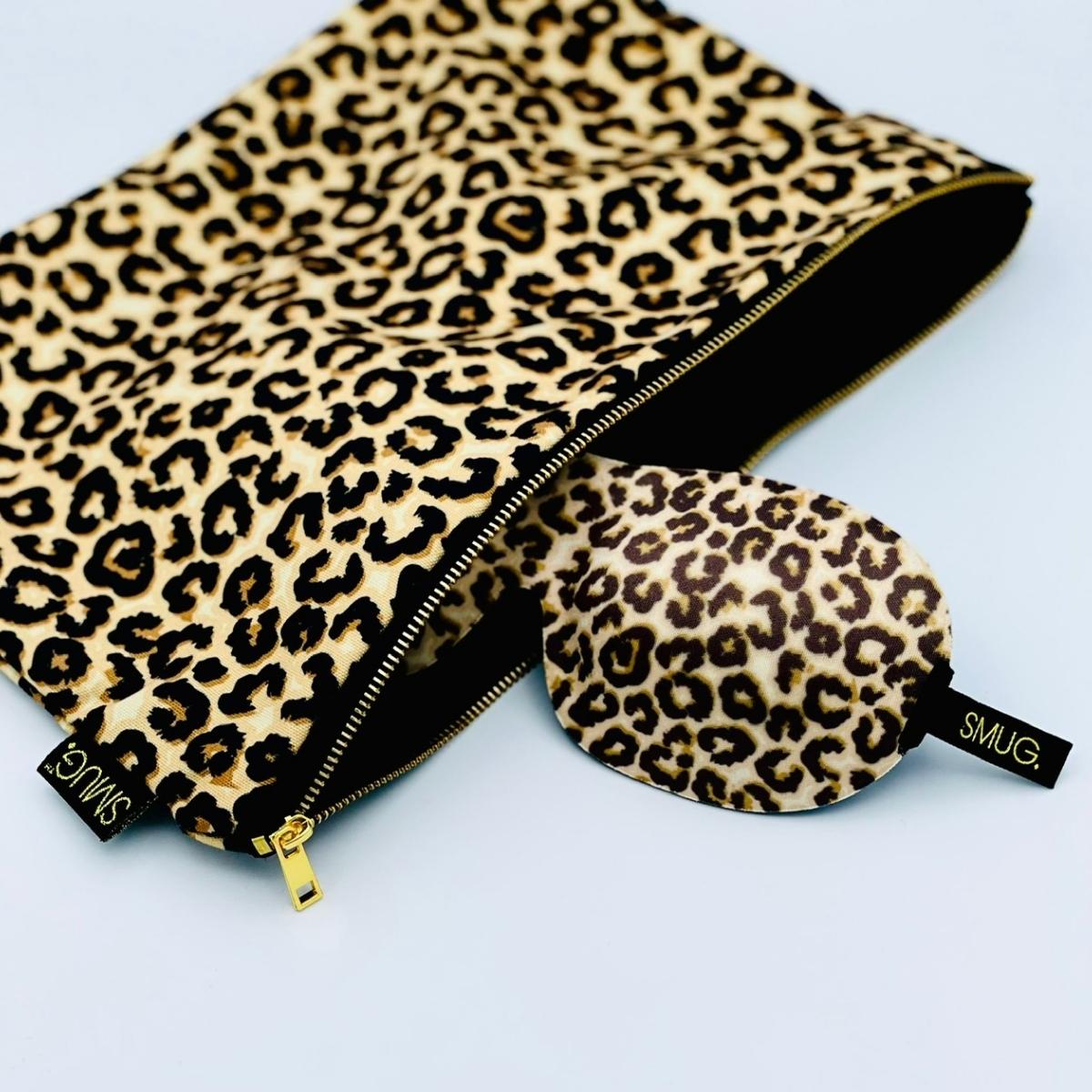 Accessories Bag - Leopard Print - Accessories Bag
