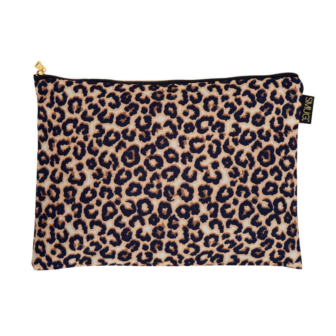 Accessories Bag - Leopard Print - Accessories Bag