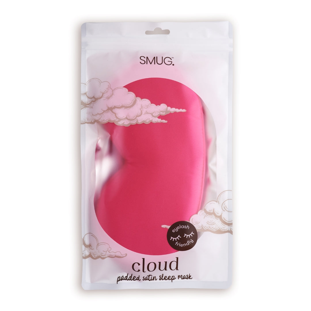 Cloud Padded Satin Sleep Mask - Scarlett Print - Cloud Sleep Mask