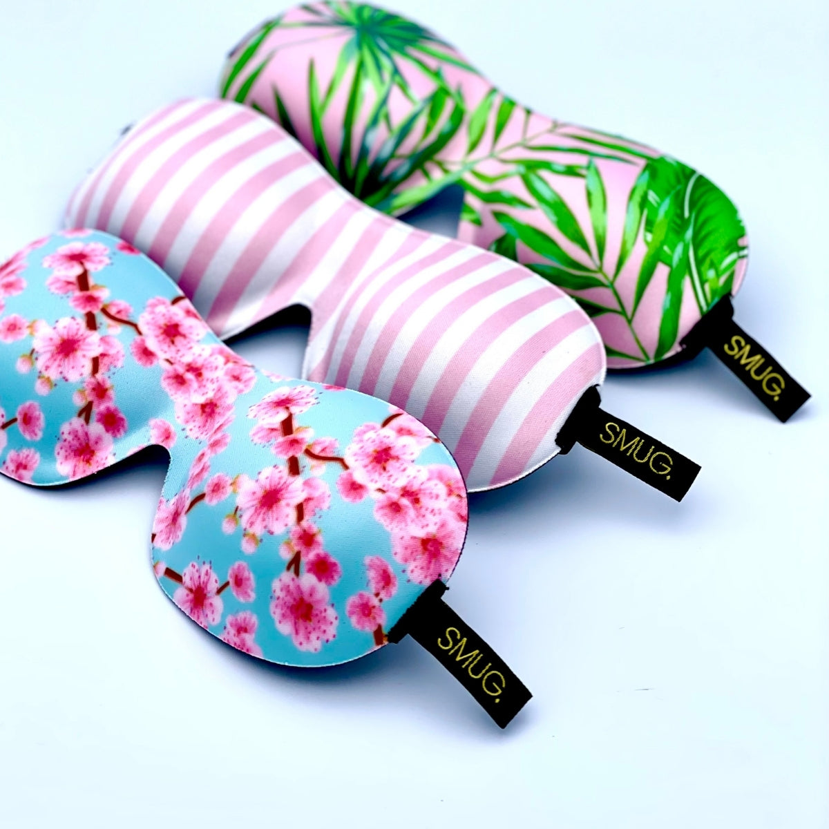 Contoured 3D Blackout Sleep Mask - Candy Shop Print - Contoured Sleep Mask