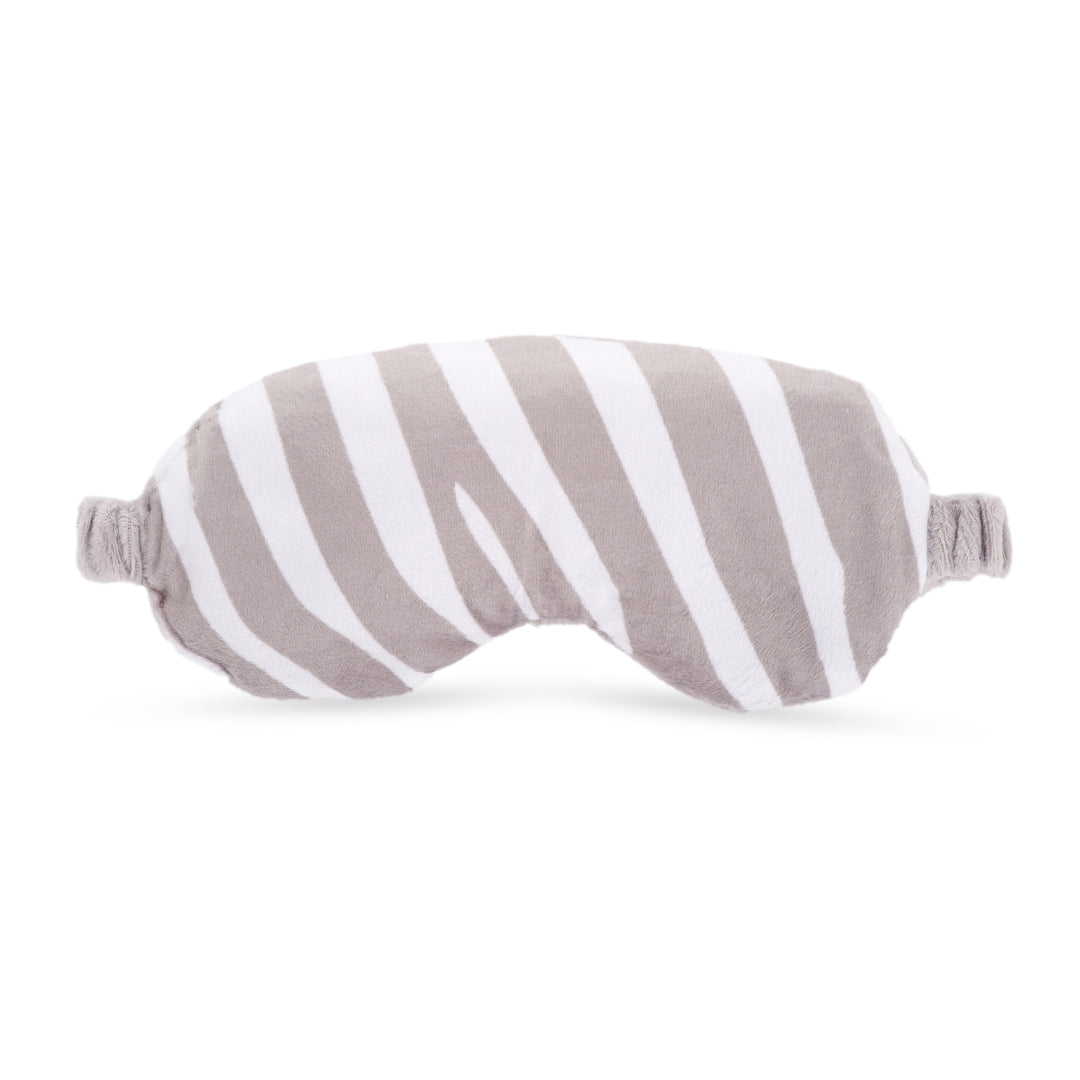 Lavender Deep Pressure Therapy Eye Mask - Zebra Print - Eye Mask